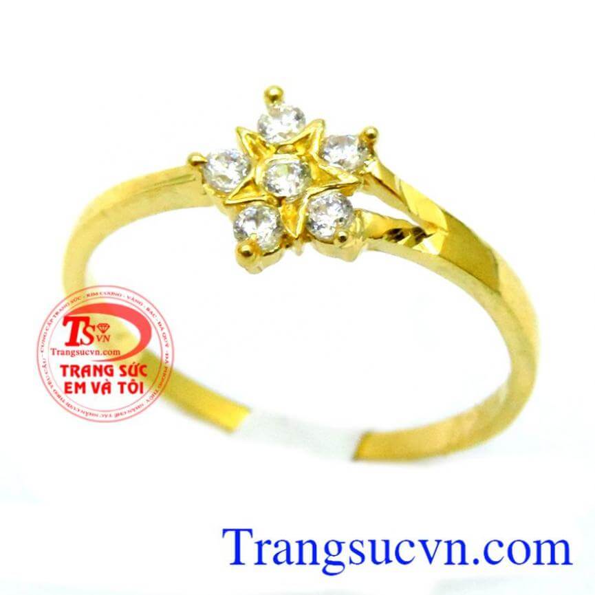 Nhẫn nữ ngôi sao trong tim
