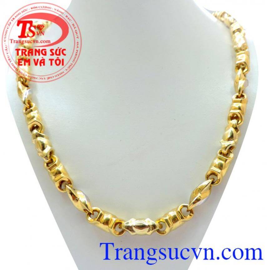Dây chuyền vàng to
