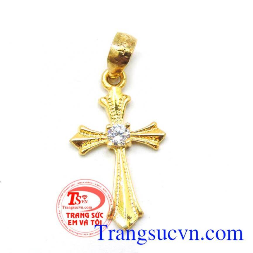 Mặt thánh giá vàng đá