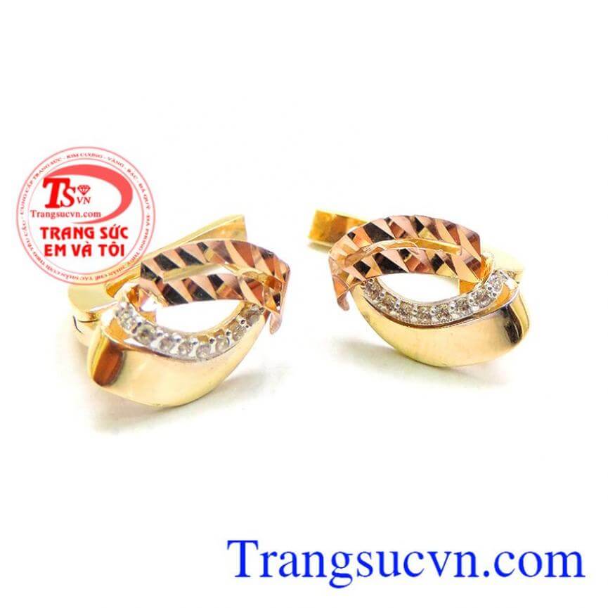 Hoa tai nữ vàng đẹp