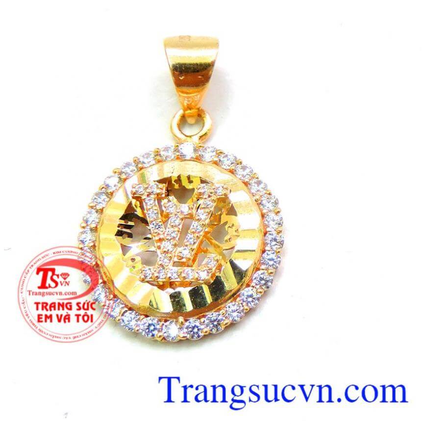 Mặt vàng tây nữ tròn