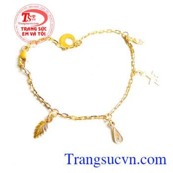 Lắc tay vàng tây thời trang