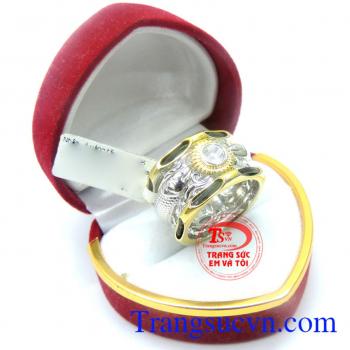 Nhẫn nữ vàng cá 18k thời trang