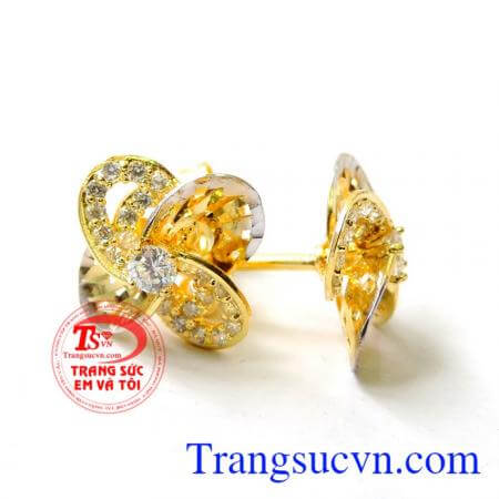 Đôi Cánh hoa hạnh phúc vàng dành cho nữ,chất lượng đảm bảo,