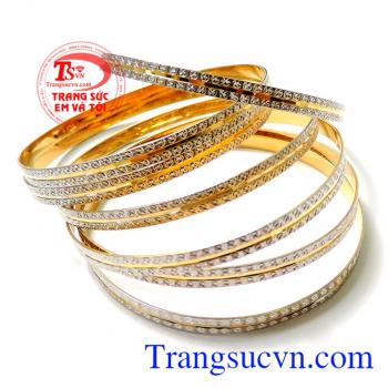 Vòng tuần vàng 18k 750 Vàng đảm bảo uy tín hàng đầu thế giới.