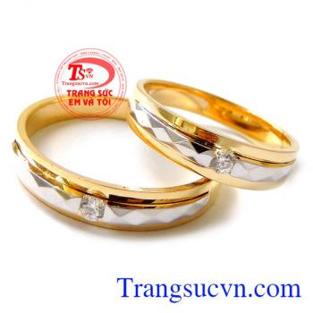 Nhẫn cưới giá rẻ vàng dành cho ngày cưới trọng đại bền đẹp chất lượng