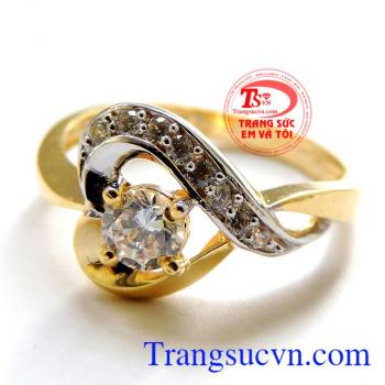 Nhẫn nữ là món quà ý nghĩa dành cho phái đẹp. Trái tim ngọt ngào
