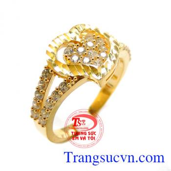 Nhẫn nữ bảo hành 6 tháng giao toàn quốc, thanh toán an toàn. Nhẫn nữ tình yêu tuyển