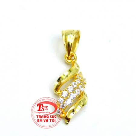 Mặt vàng nữ nhỏ xinh những mẫu mặt dây chuyền vàng tây dành cho nữ