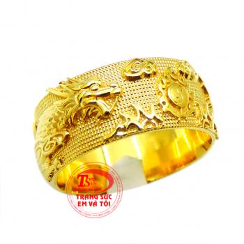 Nhẫn nam rồng hạnh phúc Nhẫn nam rồng vàng chế tác 3D theo yêu cầu Vàng 18k (75%Au)sắt nét đẹp từng chi tiết nhỏ,