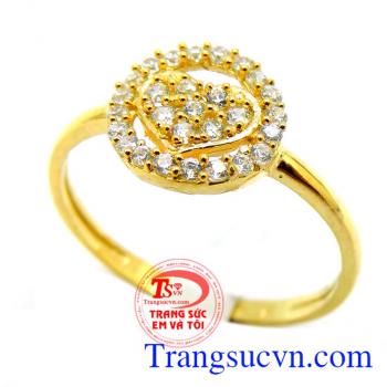 Nhẫn nữ bảo hành 6 tháng giao toàn quốc, thanh toán an toàn.Nhẫn nữ trái tim ngọt ngào