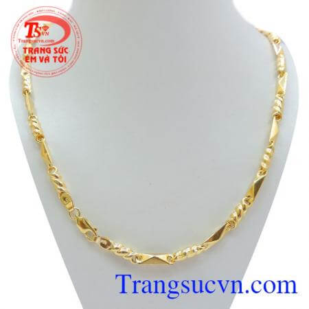 Dây chuyền nam trang trọng, thời trang