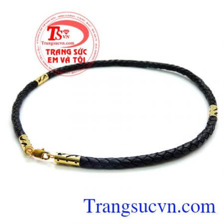 Dây da bọc vàng chất lượng đảm bảo, bền đẹp bảo hành chu đáo