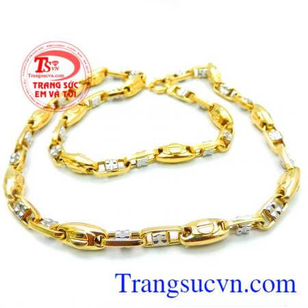 Dây vàng may mắn nam tinh tế và nam tính chất lượng dây chuyền vàng đảm bảo chât lượng và uy tín, dây vàng may mắn nam khách hàng ưa chuộng nhiều năm liền