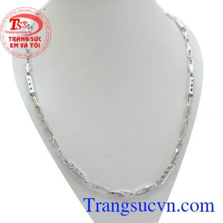 Dây chuyền nam vàng tây sang trọng Dây chuyên nam sáng bóng