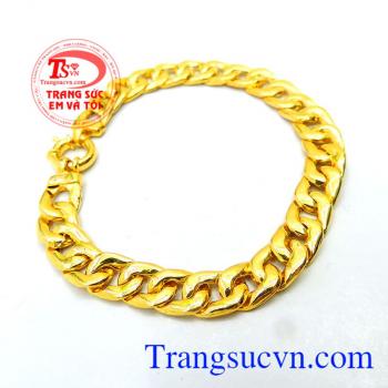 Lắc vàng nam đeo cổ tay dành cho nam chất lượng đảm bảo uy tín.