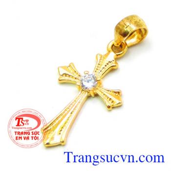 Mặt thánh giá vàng đá
