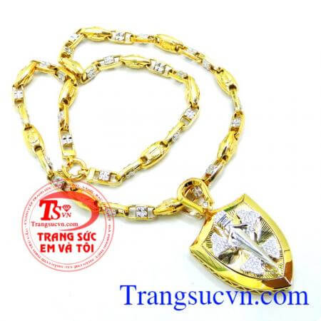 Bộ trang sức vàng đẹp nam