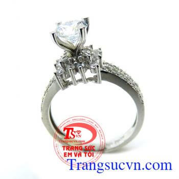 Nhẫn nữ vàng trắng kết kim nhân tạo dành cho nữ,nhẫn nữ vàng tây,được thiết kế tinh tế, đeo xinh xinh trên ngón tay đeo nhẫn, nhẫn nữ bảo hành 6 tháng giao toàn quốc, thanh toán an toàn