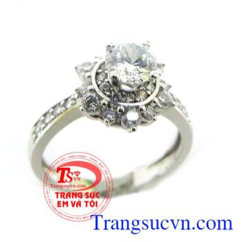 Nhẫn nữ vàng trắng 10k may mắn dành cho nữ,nhẫn nữ vàng tây,được thiết kế tinh tế, Nhẫn nữ vàng trắng 10k may mắn đeo xinh xinh trên ngón tay đeo nhẫn, nhẫn nữ bảo hành 6 tháng giao toàn quốc, Nhẫn nữ vàng trắng 10k may mắn  thanh toán an toàn