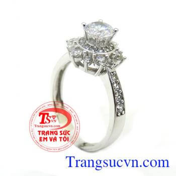 Nhẫn nữ vàng tây dành cho phái đẹp phù hợp làm quà tặng sinh nhật hoặc trong các dịp ý nghĩa