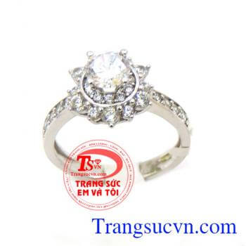 Nhẫn nữ vàng tây dành cho phái đẹp phù hợp làm quà tặng sinh nhật hoặc trong các dịp ý nghĩa