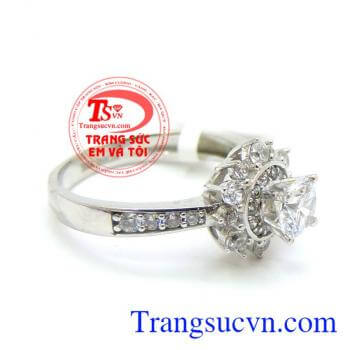 Nhẫn nữ vàng tây dành cho phái đẹp phù hợp làm quà tặng sinh nhật hoặc trong các dịp ý nghĩa