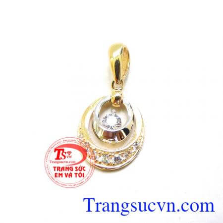 Mặt chuyền nữ, mặt dây vàng đẹp, đeo hợp thời trang.