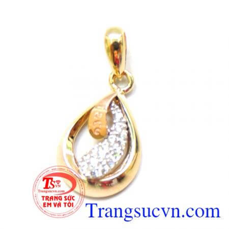 Mặt vàng tinh tế đẹp chất lượng 10k.