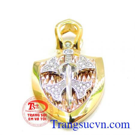 Mặt dây vàng 18k may mắn