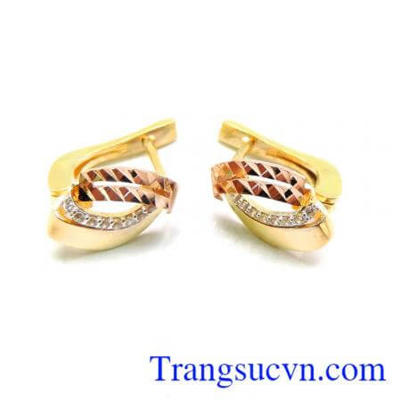 Hoa tai nữ vàng đẹp