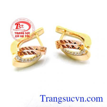 Hoa tai nữ vàng đẹp