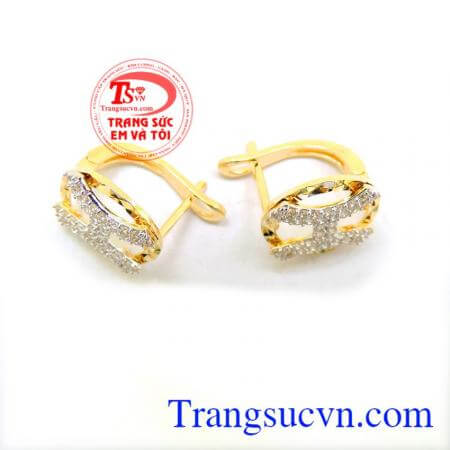 Hoa tai nữ vàng H