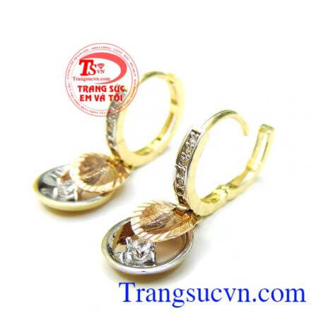 Hoa tai nữ vàng hồng toàn quốc, bảo hành chu đáo, Thanh toán an toàn. Hoa tai nữ vàng hồng thương hiệu uy tín chất lượng.