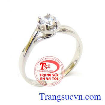 Nhẫn nữ vàng tây dành cho phái đẹp phù hợp làm quà tặng sinh nhật hoặc trong các dịp ý nghĩa