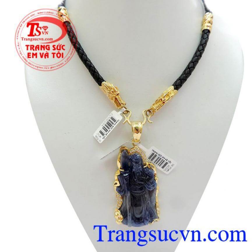 Bộ Dây Da bọc rồng Mặt Quan vân trường Sapphire