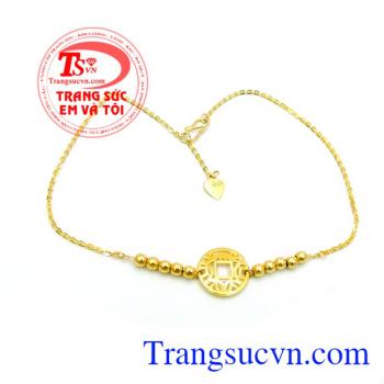 Lắc chân vàng nữ hạnh phúc món quà dành cho phái nữ đeo chân, Ý nghĩa lắc chân thì ai ai đều biết