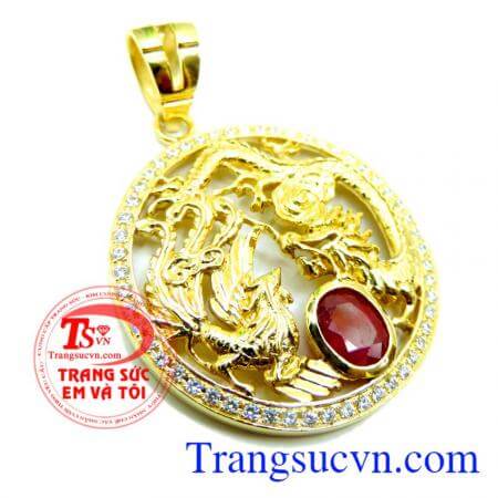 Mặt rồng phượng hồng ngọc bảo hành 12 tháng.