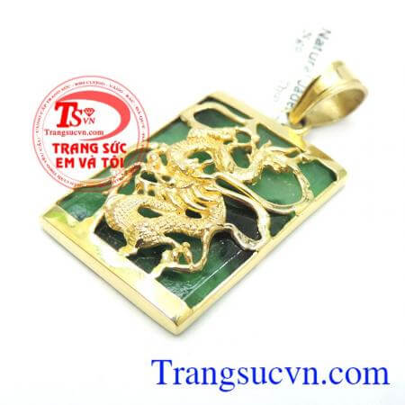 Mặt dây ngọc rồng mệnh Hỏa và Mộc