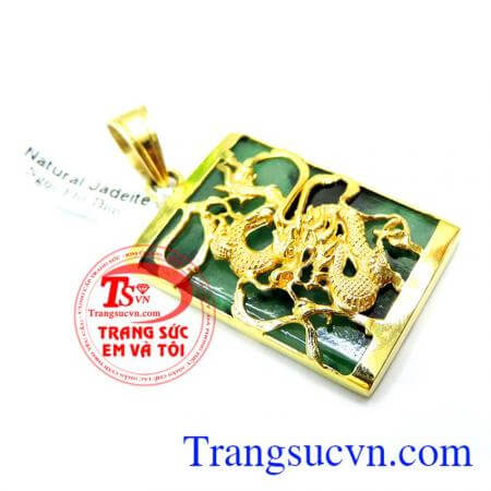 Mặt dây ngọc rồng mệnh Hỏa và Mộc