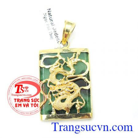 Mặt dây ngọc rồng mệnh Hỏa và Mộc