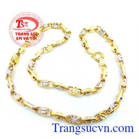 Dây chuyền nam vàng 10k sang trọng