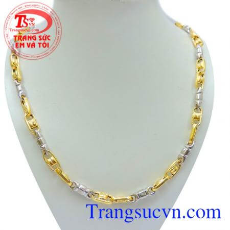 Vòng vàng nam tính đeo cổ nam tinh tế và sang trọng nam tính