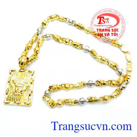 Bộ dây chuyền vàng hàng hiệu giao hàng trên toàn quốc.