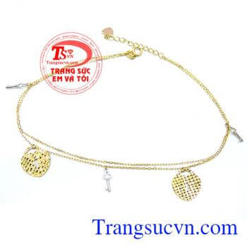 Lắc chân chìa khóa vàng tình yêu món quà đặc biệt dành tặng trong dịp sinh nhật và kỷ niệm rất ý nghĩa,