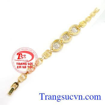Lắc vàng 18k Chanel
