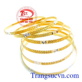 Vòng tuần vàng ý 18k