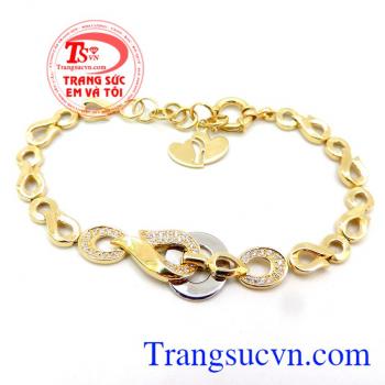Lắc nữ italy vàng 18k 750 đảm bảo chất lượng vàng Lắc nữ italy vàng 18k tinh tế và đẳng cấp.