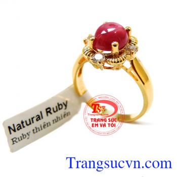 Nhẫn ruby món quà ý nghĩa