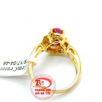 Nhẫn ruby tình yêu trọn vẹn tinh tế và quý phái,Nhẫn ruby tình yêu trọn vẹn bảo hành 1 năm, Có GIẤY KIỂM ĐỊNH kèm theo sản phẩm, Giao toàn quốc thanh toán an toàn.